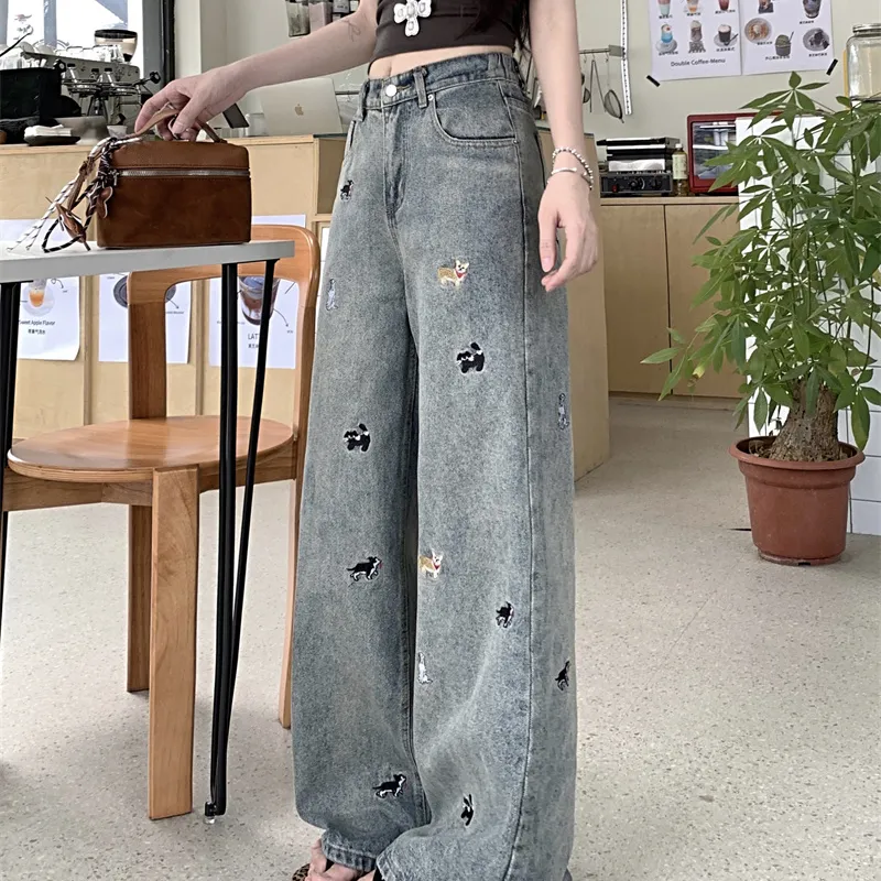 HUINIAN Jeans Women's-4