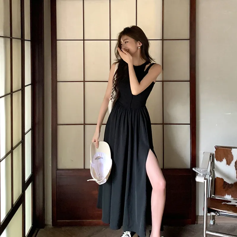 HUINIAN Sleeveless Dress Women's-6