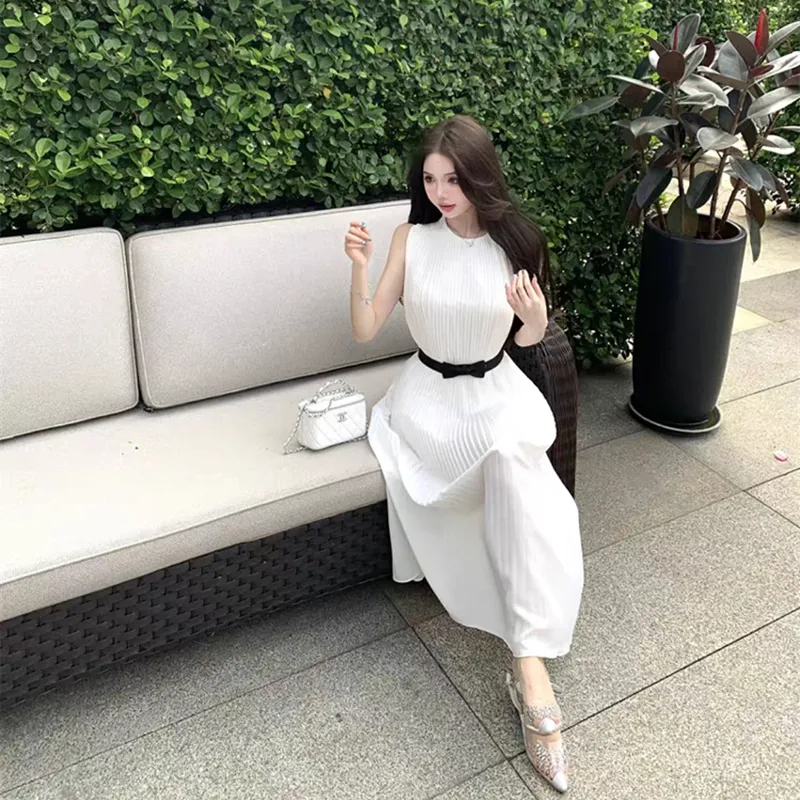 HUINIAN Sleeveless Dress Women's-3