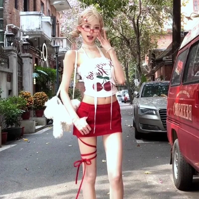 HUINIAN Two Piece Skirt Sets Women's-3