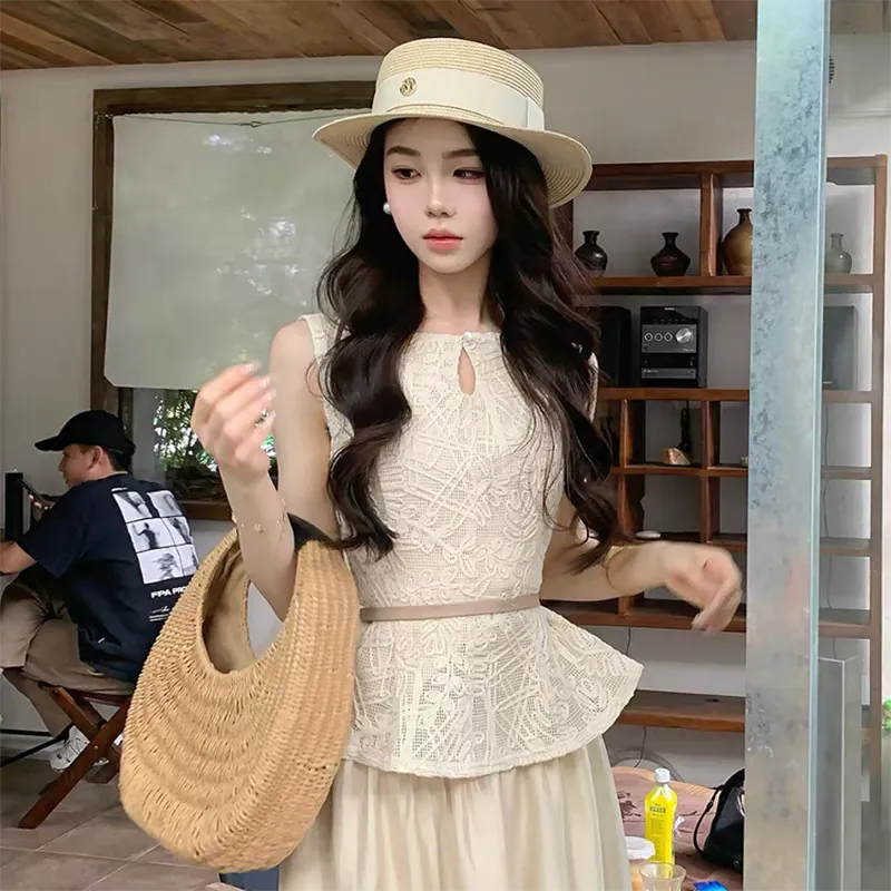 HUINIAN Two Piece Skirt Sets Women's-4