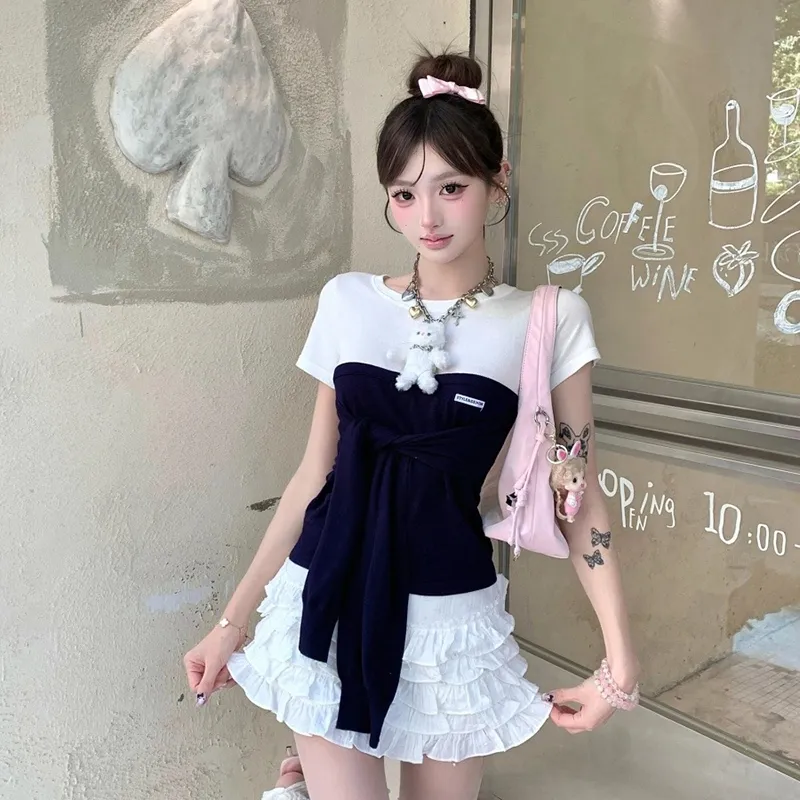 HUINIAN Two Piece Skirt Sets Women's-2