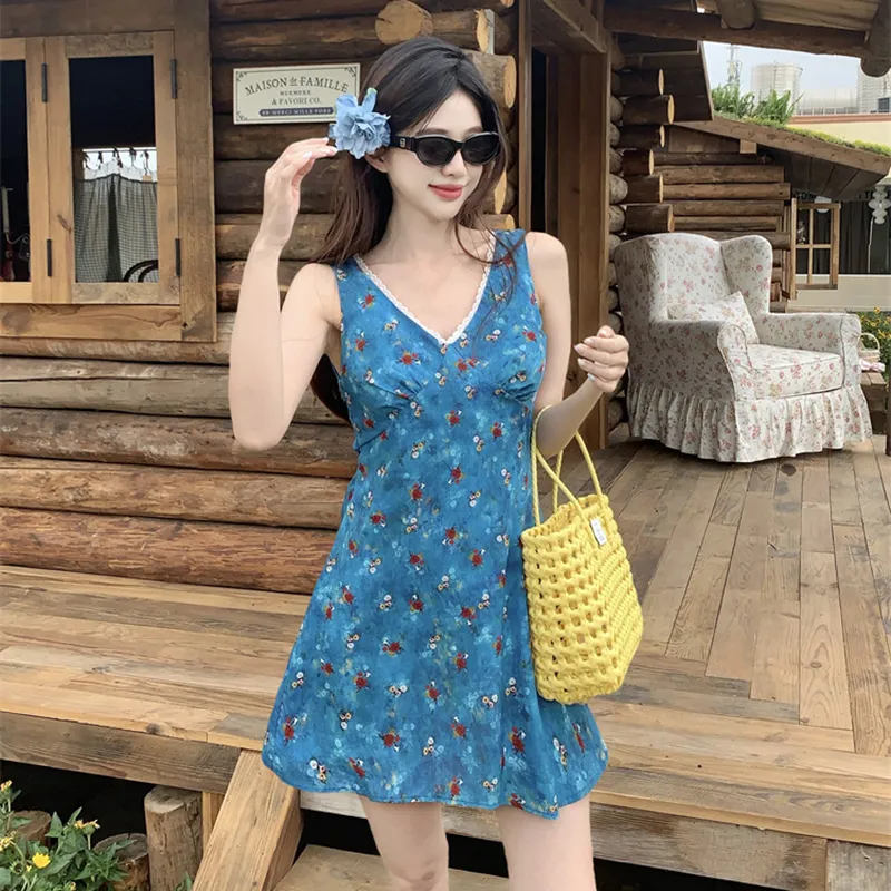 HUINIAN Sleeveless Dress Women's-2