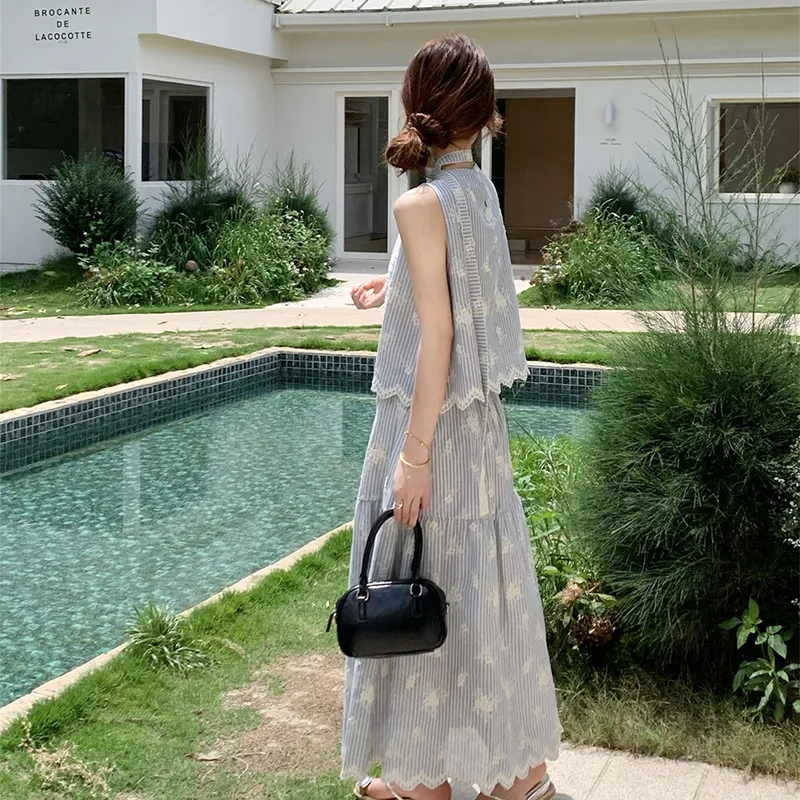 HUINIAN Two Piece Skirt Sets Women's-6