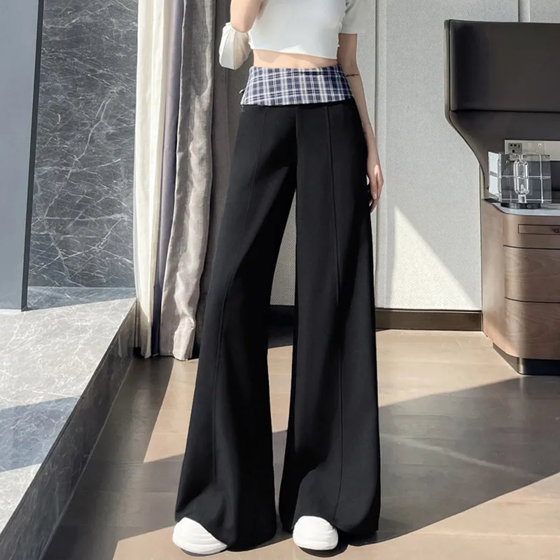 HUINIAN Suit Trouser Women's Black-4