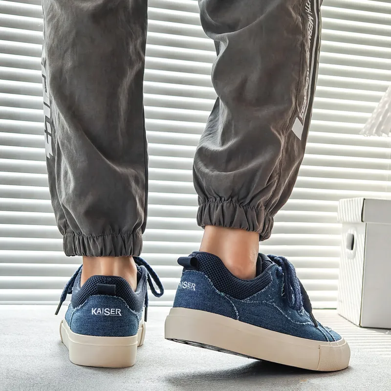 KAISER Slip Resistant, Abrasion Resistant, Lightweight Low Top Skateboard Shoes Men's-4