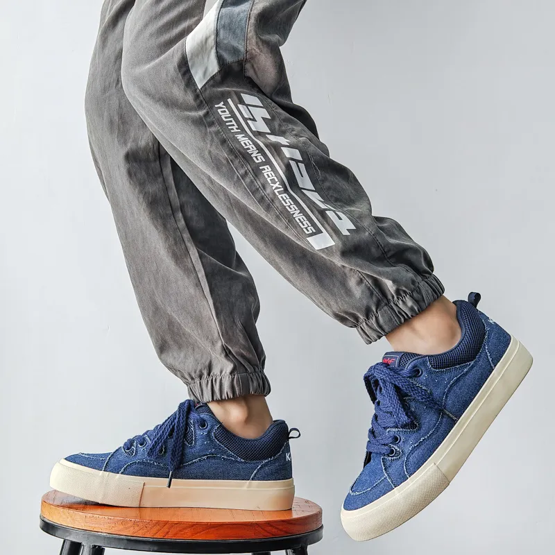 KAISER Slip Resistant, Abrasion Resistant, Lightweight Low Top Skateboard Shoes Men's-2