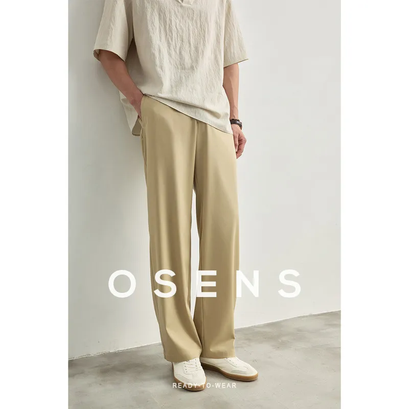 Osens Casual Pants Men Liquorice-2