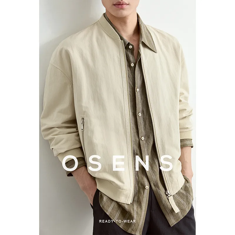 Osens Jackets Men Mint Green-4