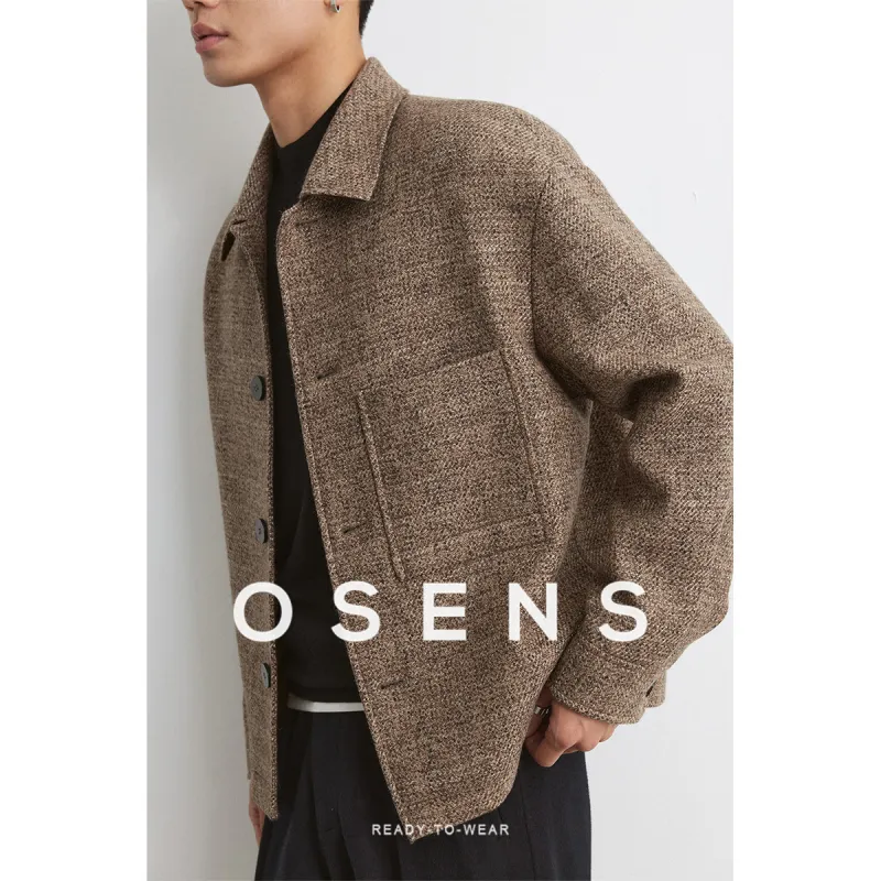 Osens Jackets & Coats Men's Pinecone Brown-2