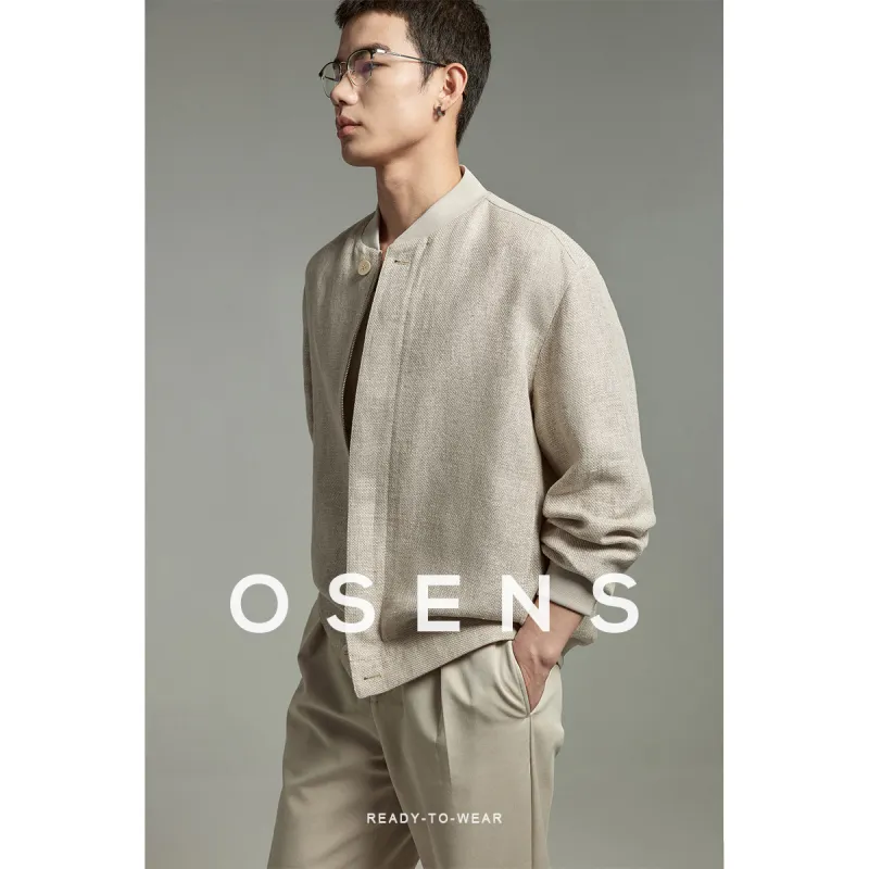 Osens Jackets Men Raw Hemp-2