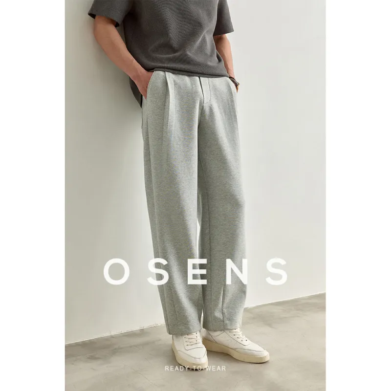 Osens Casual Pants Men Heather Gray-3