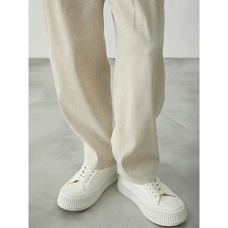 Osens Casual Pants Men's Linen Original-2