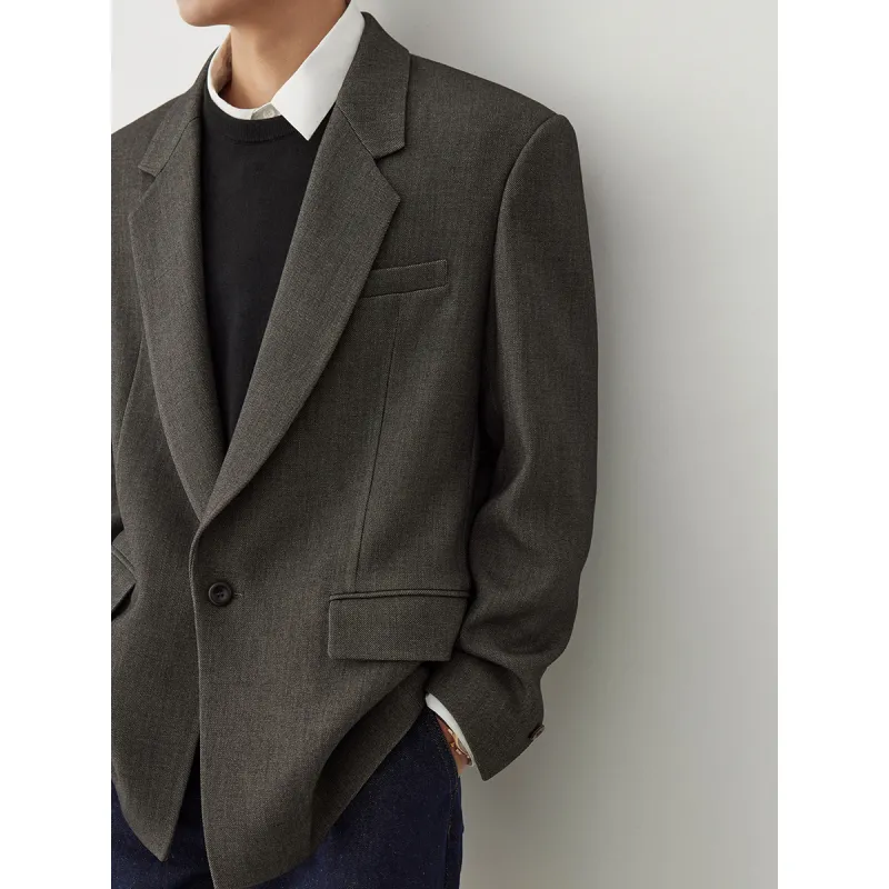 Osens Business Suit Men's Midnight Gray-2