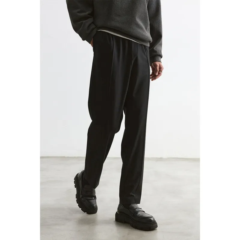 Osens Casual Pants Men's Classic Black-2
