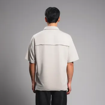 Bodydream Short Sleeve Polo Shirts Men's Greige
