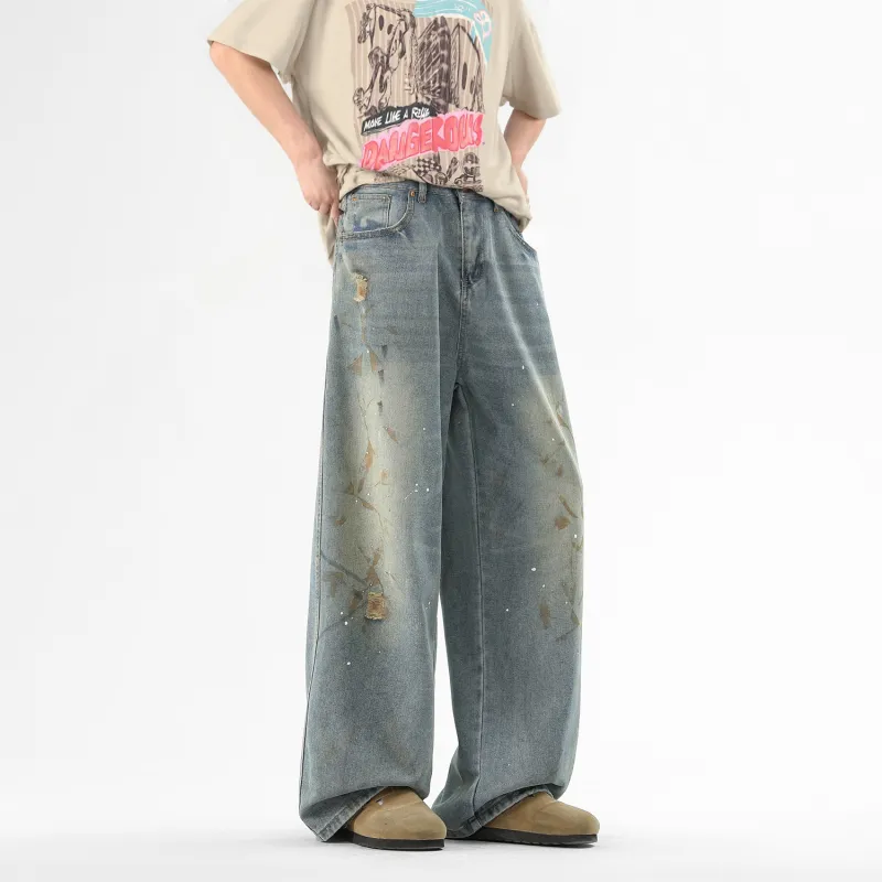 Bosieagender Jeans Unisex Light Blue-1