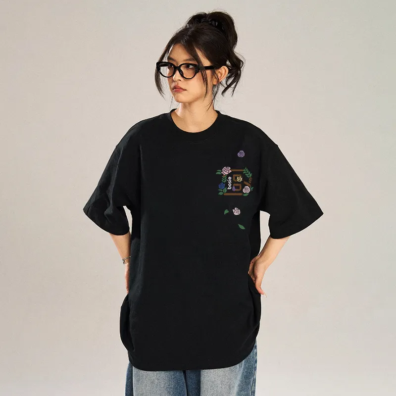 Bosieagender Short Sleeved T Shirts Unisex-6