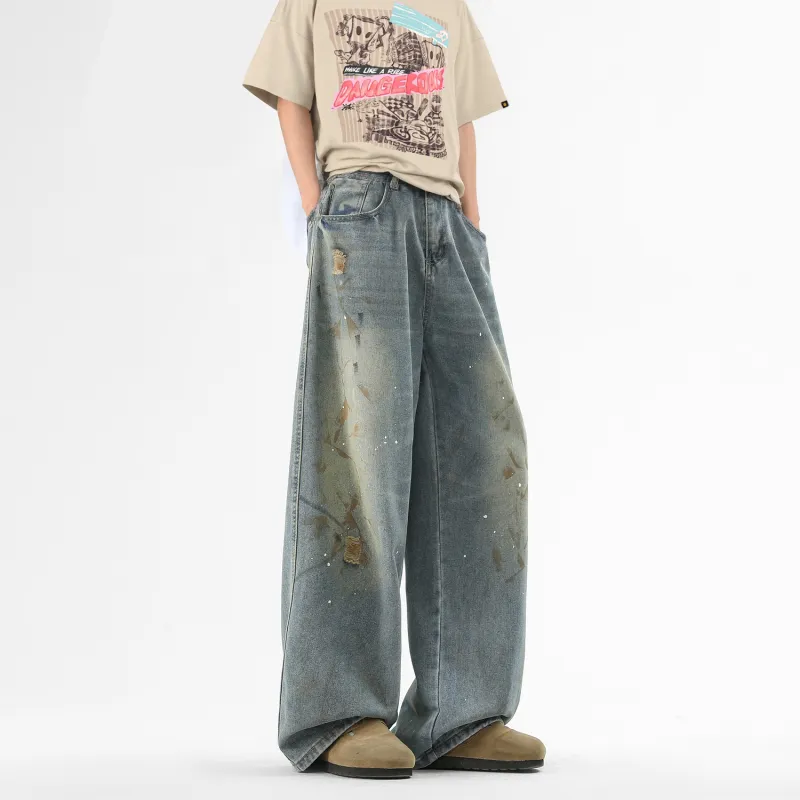 Bosieagender Jeans Unisex Light Blue-3