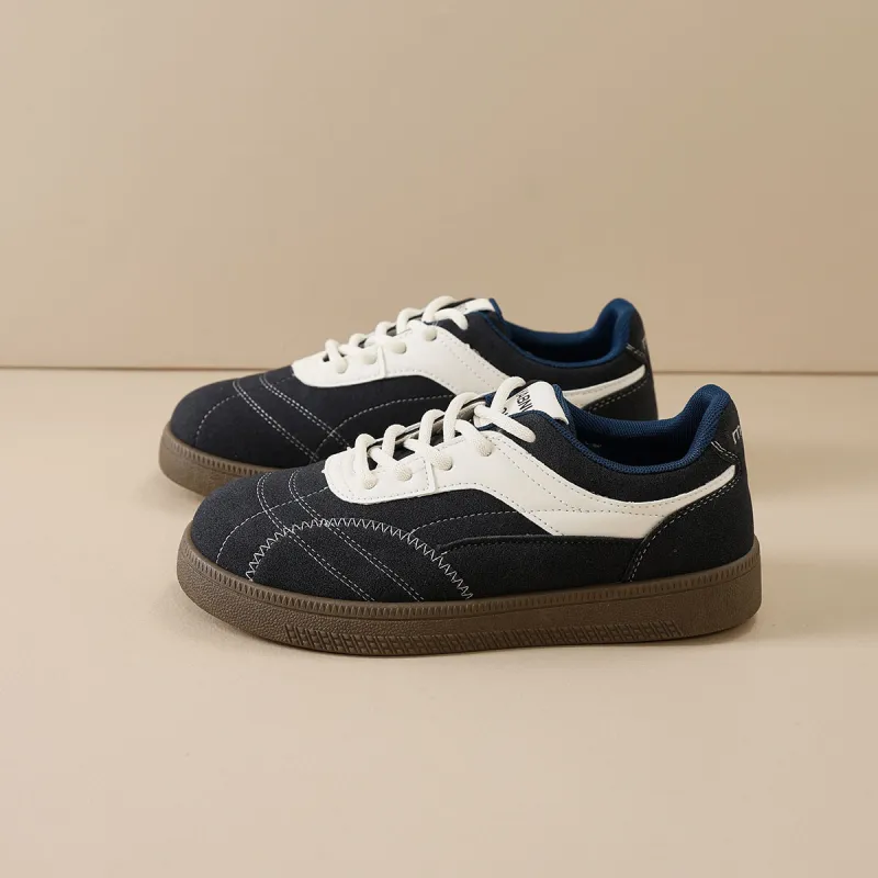 Medd German Army Trainers Anti Slip Wear Resistant Low Top Skateboard Shoes Women's-13