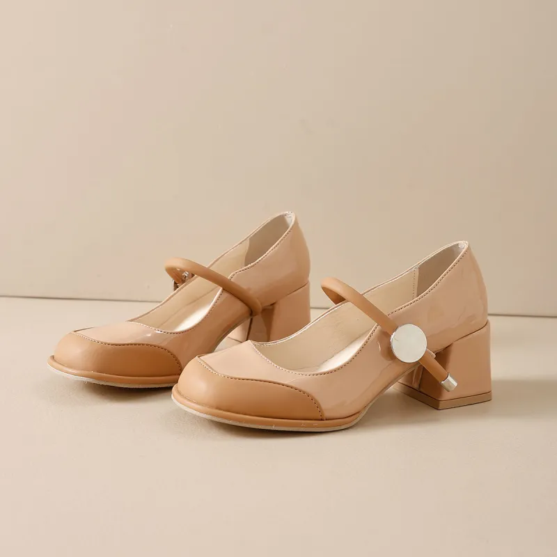 Medd Block Heel High Heels Women's-13