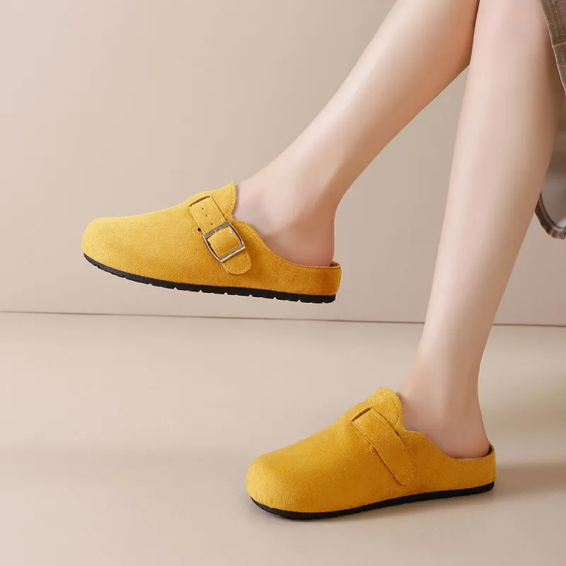 Medd Abrasion Resistant Closed Toe Slippers Women's-21