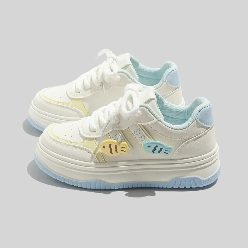 Medd Low Top Trendy Board Shoes Women's-7
