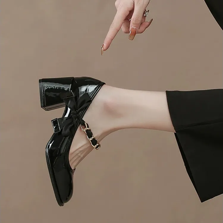 Medd Chunky Heel High Heels 6cm Women's-9