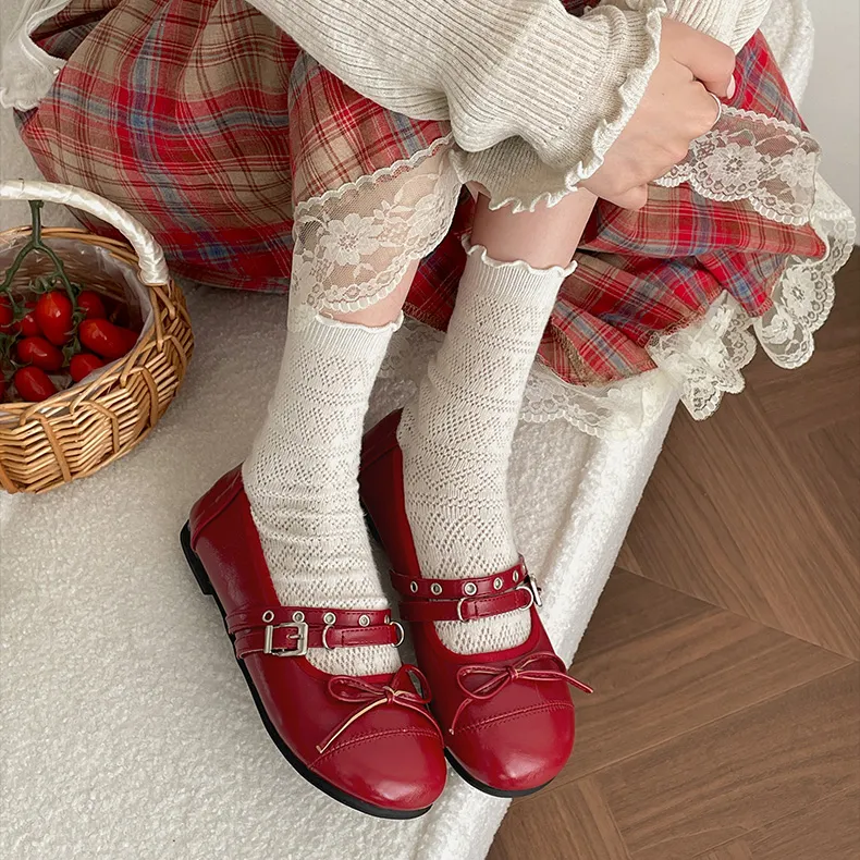 Medd Fashion Casual Mary Jane Shoes Women's-6