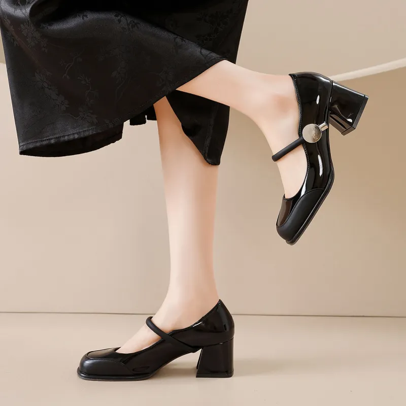 Medd Block Heel High Heels Women's-10