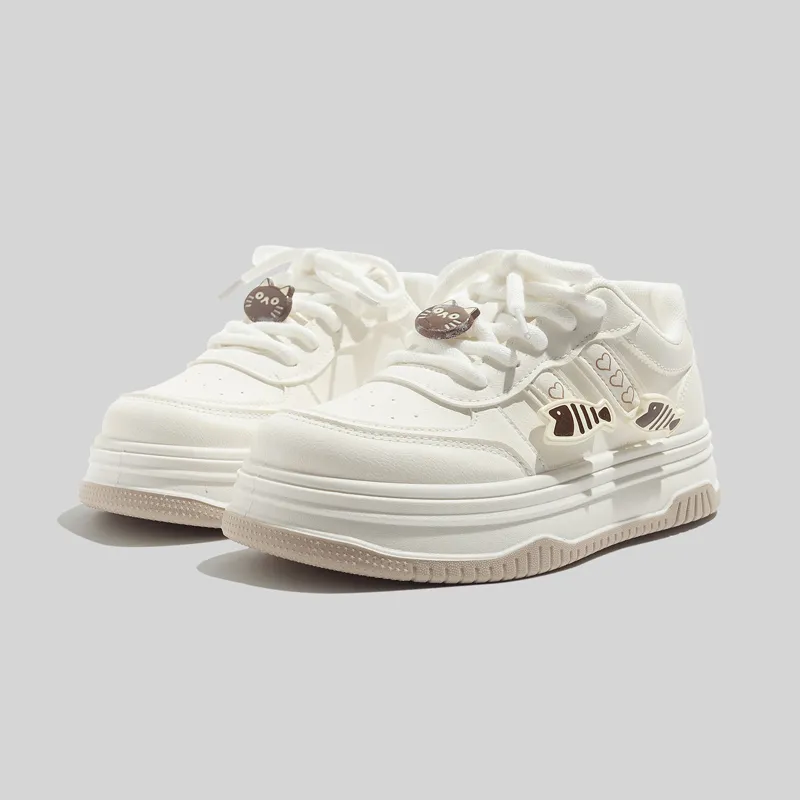 Medd Low Top Trendy Board Shoes Women's-3
