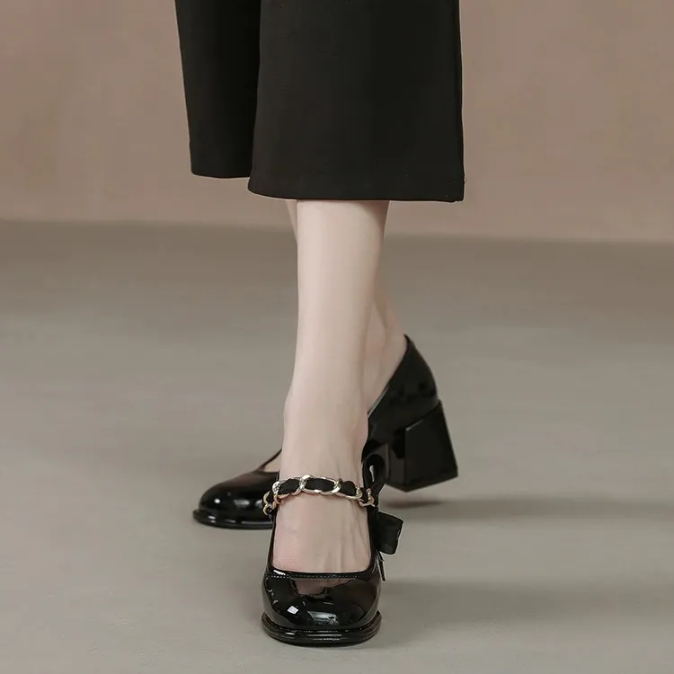Medd Chunky Heel High Heels 6cm Women's-7