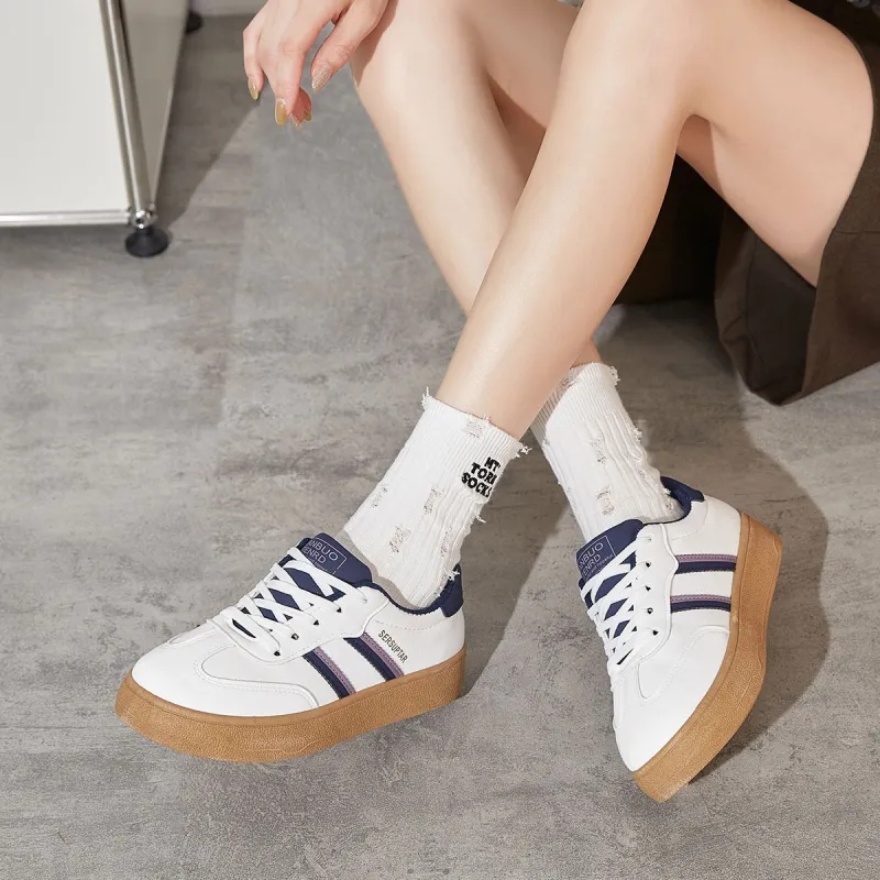 Medd Low-Top Fleece-Lined Comfortable Skateboard Shoes Women's-13