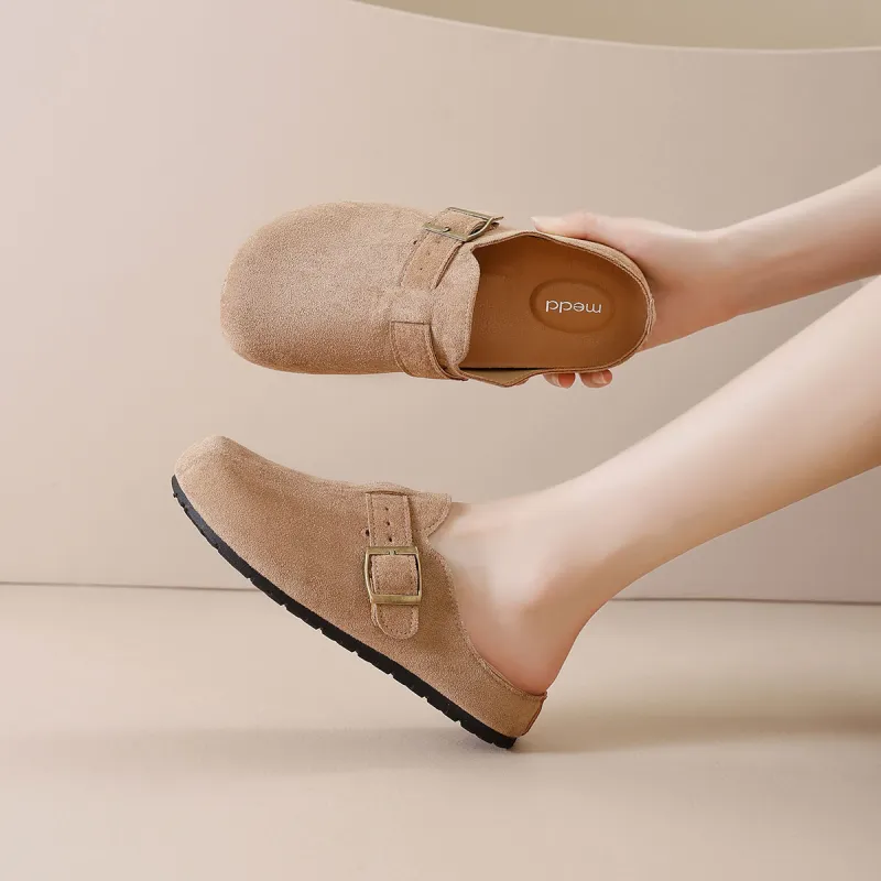 Medd Abrasion Resistant Closed Toe Slippers Women's-9