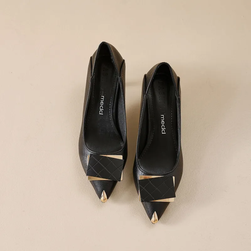 Medd Chunky Heel High Heels Women's-2