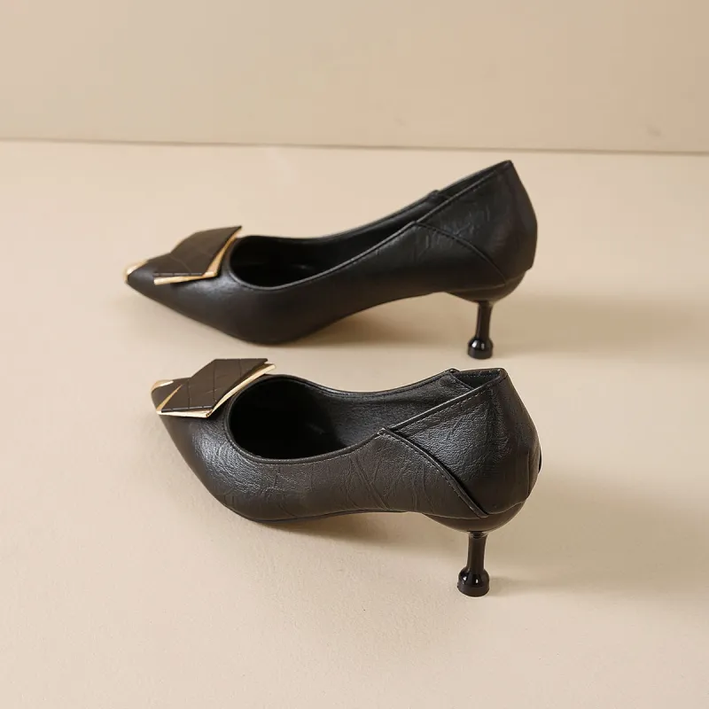 Medd Chunky Heel High Heels Women's-1