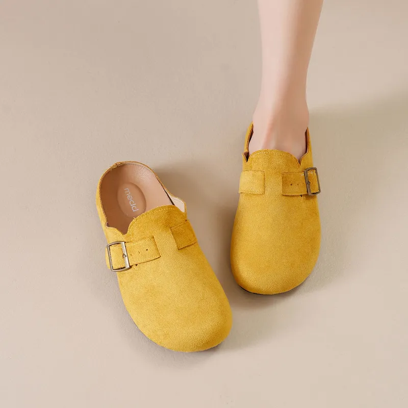 Medd Abrasion Resistant Closed Toe Slippers Women's-22