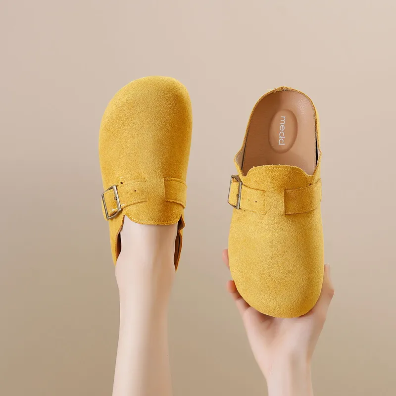 Medd Abrasion Resistant Closed Toe Slippers Women's-23