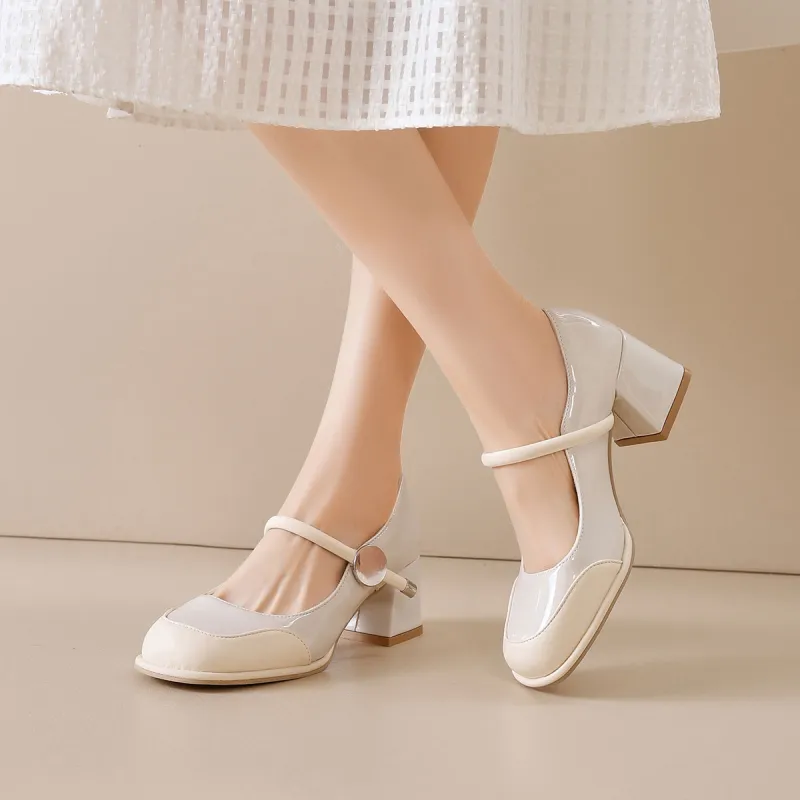 Medd Block Heel High Heels Women's-2