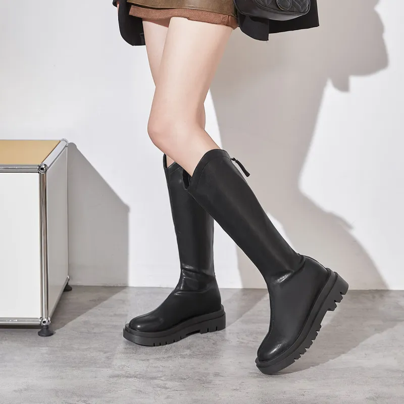 Medd Knee-high Boots 5cm Women's-1