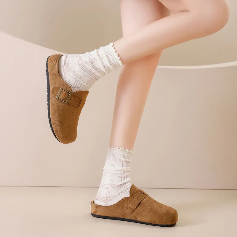 Medd Abrasion Resistant Closed Toe Slippers Women's-15