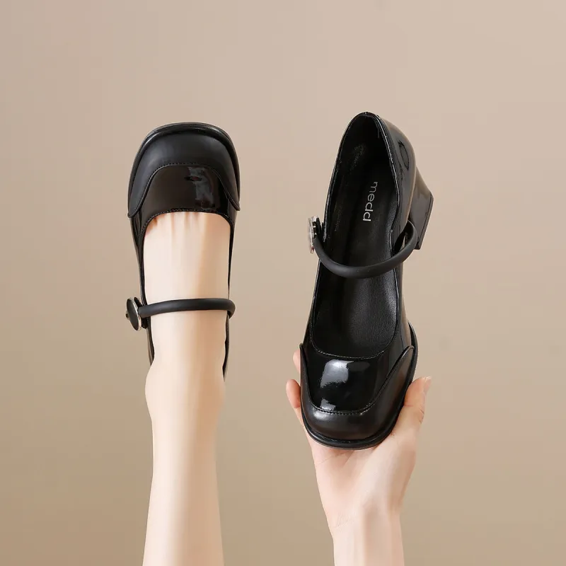 Medd Block Heel High Heels Women's-8