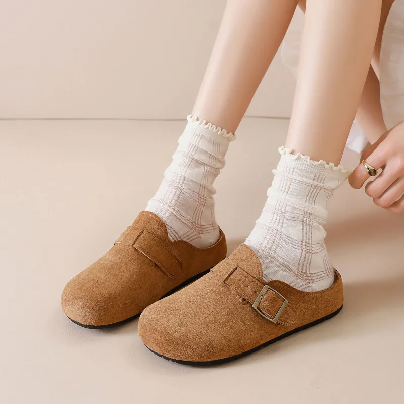 Medd Abrasion Resistant Closed Toe Slippers Women's-16