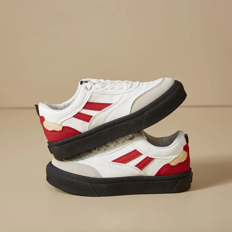 Medd Warm Height Increasing Low-Top Skateboard Shoes Women's-5