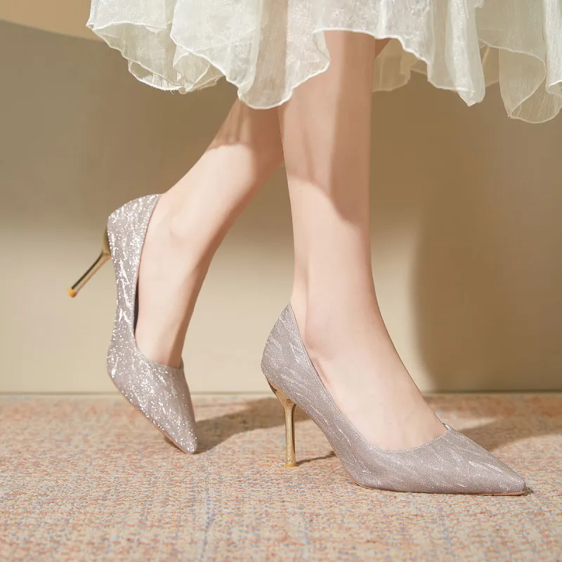 Medd Slim Heel High Heels Women's-14