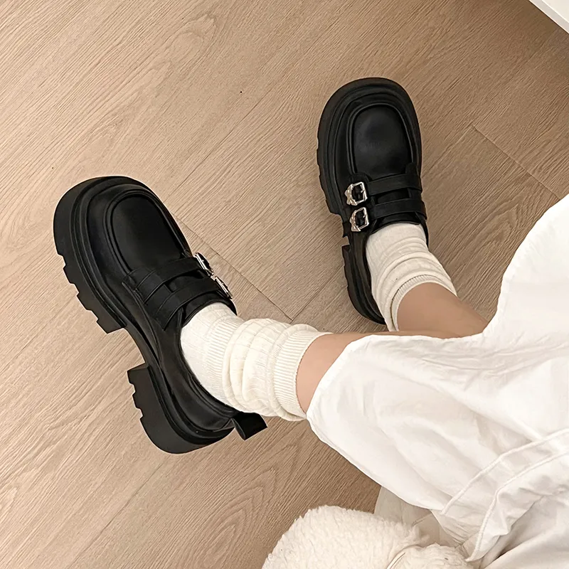 Medd Casual Single Shoes Women's Classic Black-11