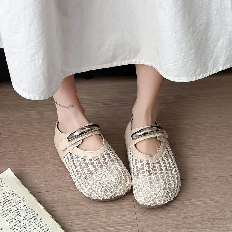 Medd Rubber Sole Slip Resistant Closed Toe Slippers Women's-6