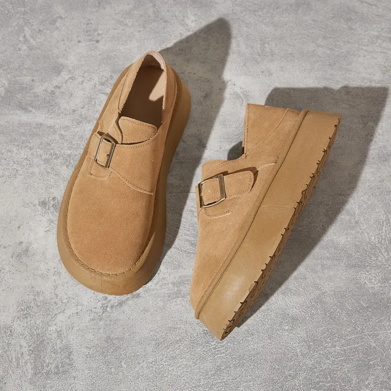 Medd Birkenstock Shoes Casual Single Shoes Medium Heel Women's-14
