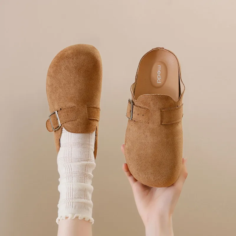 Medd Abrasion Resistant Closed Toe Slippers Women's-17