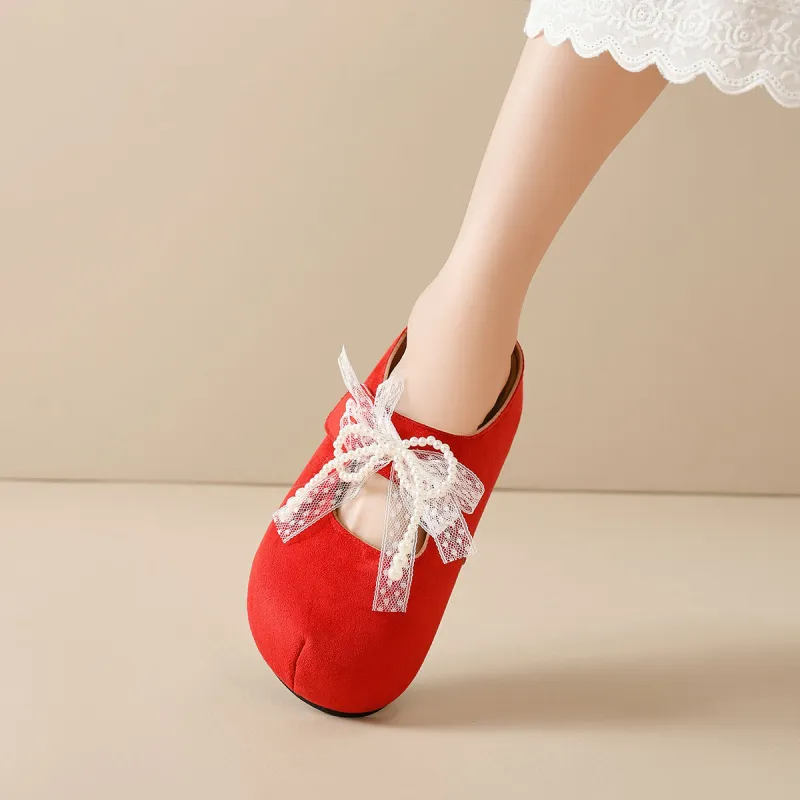 Medd Rubber Sole Slip Resistant Closed Toe Slippers Women's-15